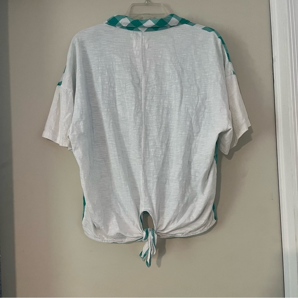 Anthropology gingham check blouse - Picture 4 of 6